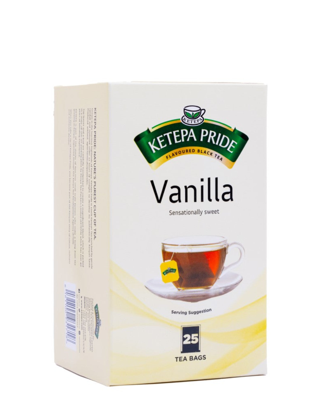 Ketepa Pride – Vanilla Teabags - 25Pcs