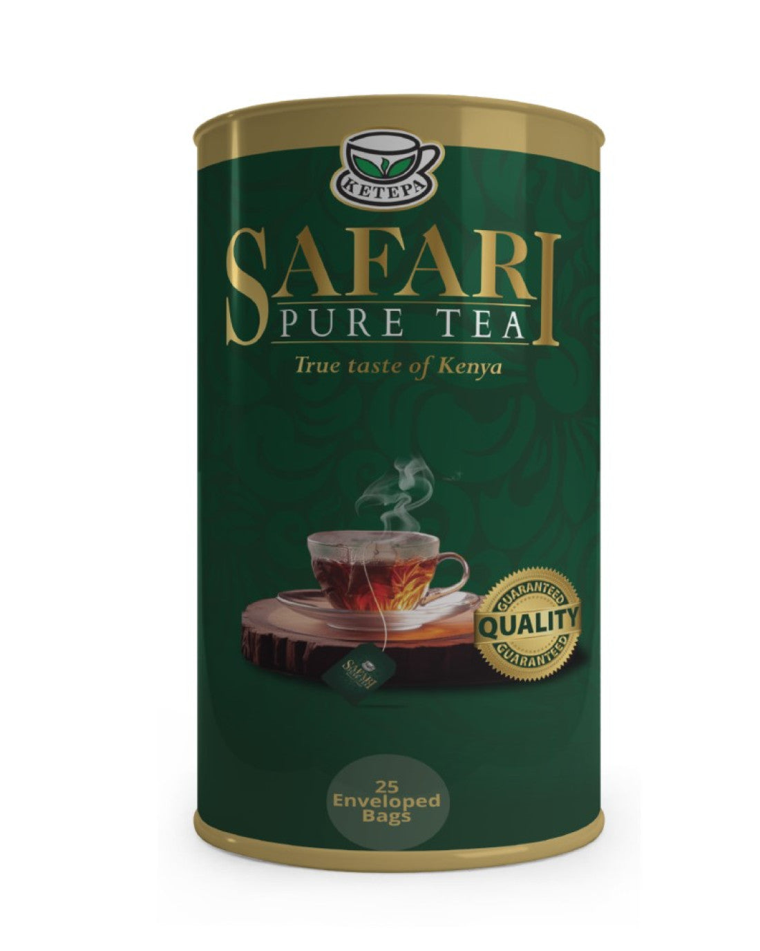 Safari Pure Tea Bags Gift Canister – 25Pcs