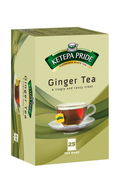 Ketepa Pride – Ginger Teabags - 25Pcs
