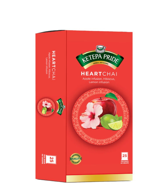 Ketepa Pride – Heart Chai Teabags - 25Pcs