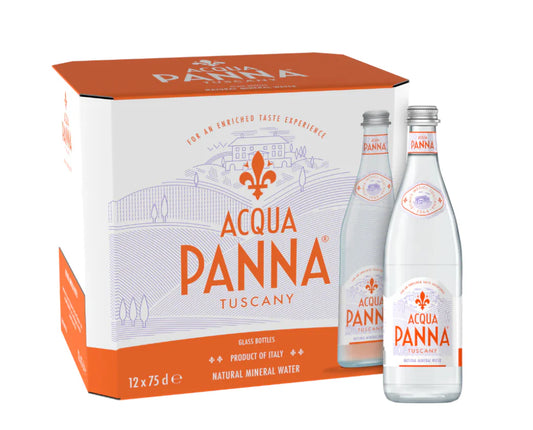Water - 750ml X 12 box Glass bottle